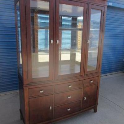 Gorgeous hutch and china cabinet