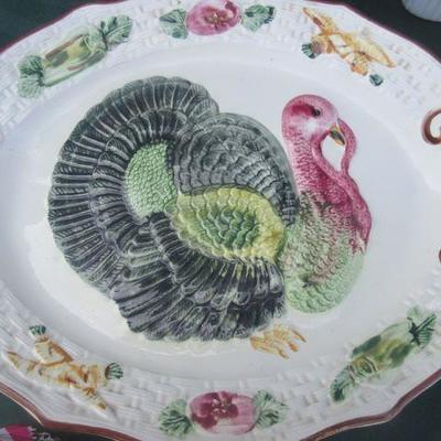 Vintage turkey platter