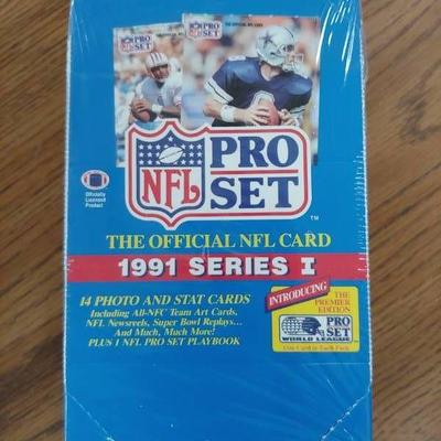 NFL Pro Set 1991 Series 1 SEALED