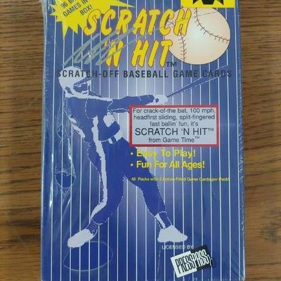 Scratch n Hit Vending Pack SEALED Scratch Off Base ...