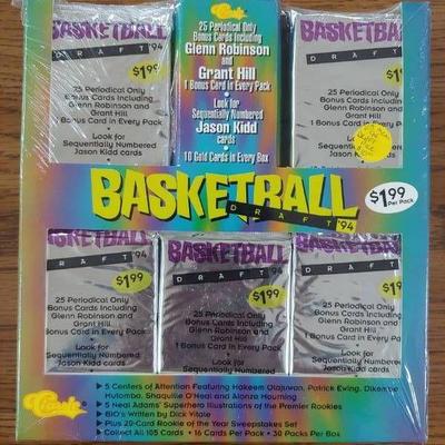 Basketball Draft 1994 Vending Pack SEALED Contains ...