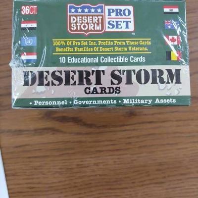 Pro Set Desert Storm Trading Cards SEALED..