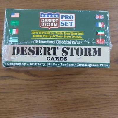 Pro Set Desert Storm Trading Cards SEALED.