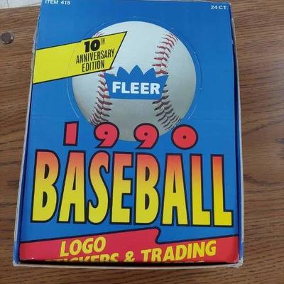 Fleer 1990 Baseball Trading Cards Vending Pack