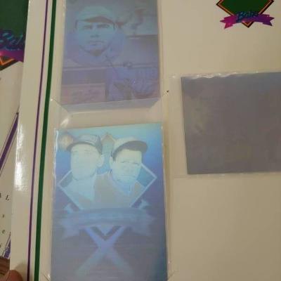 5 Sets Collector Series Babe Ruth Hologram Cards S..