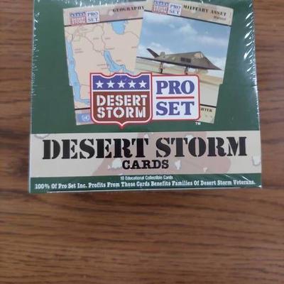 Pro Set Desert Storm Trading Cards SEALED