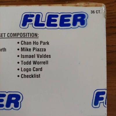 Fleer 1996 Baseball LA Dodgers Team Cards SEALED..