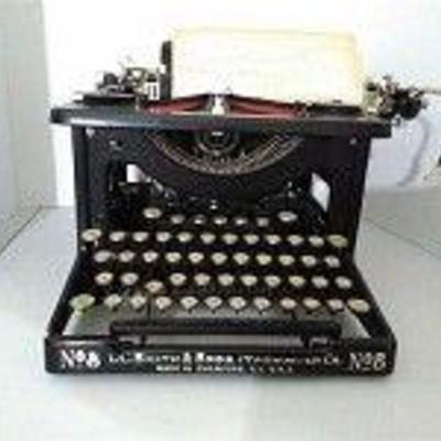 Vintage L.C. Smith & Bros Typewriter