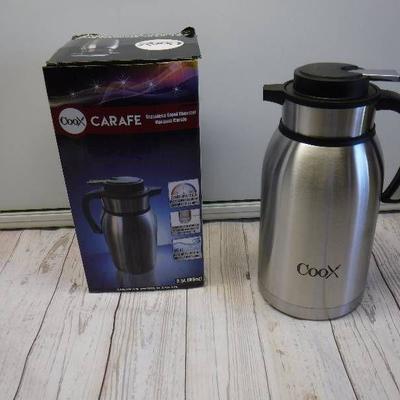Coox Carafe Stainless Steel Thermal Vacuum Carafe ...