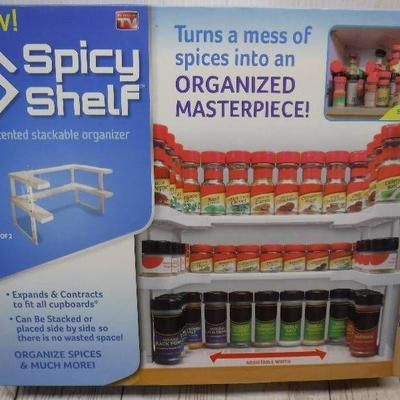 spice shelf organizer