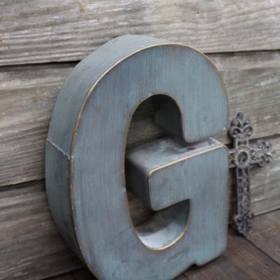 Metal "G" & Cross