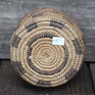 Native American Pine Needle Basket