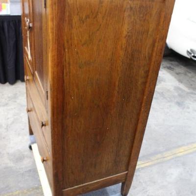 Oak cabinet