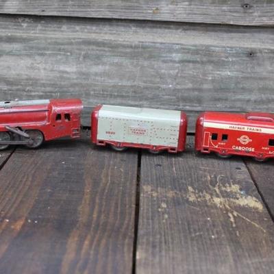 50's Hafner Wind Up Train Set
