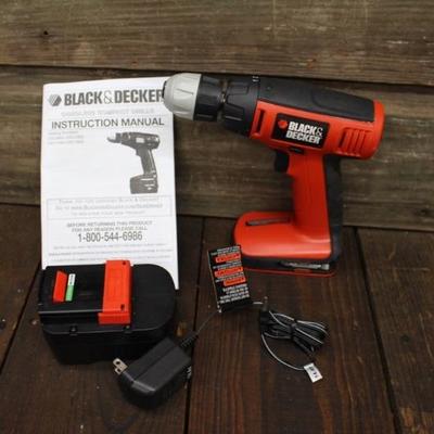 Black & Decker Drill with charger