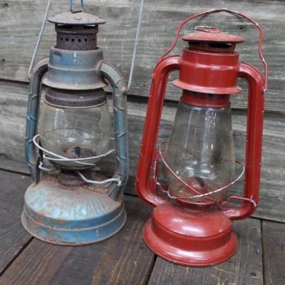 2 Vintage Lanterns