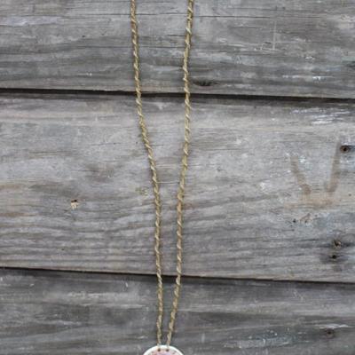 Cherokee Engraved Pendant Necklace