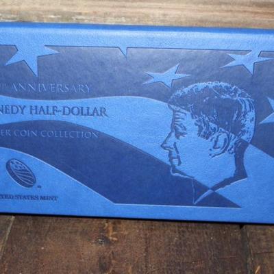 50th Anniversary Kennedy Half Dollar Silver Coin Collection