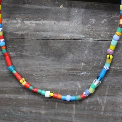 North American Indian Motif Necklace