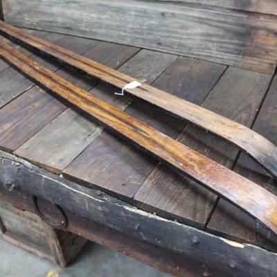 Pair of Wood Skies