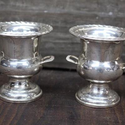 Preisner Sterling Toothpick Holders