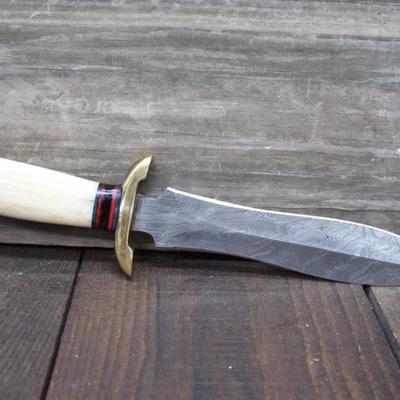 13" Damascus Dagger 