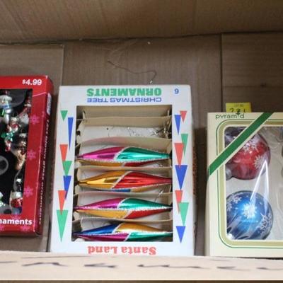 Vintage Christmas Ornaments