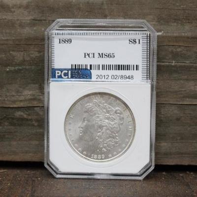 1889-P MS65 Morgan Dollar