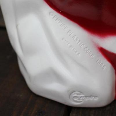 Vintage Light Up Santa
