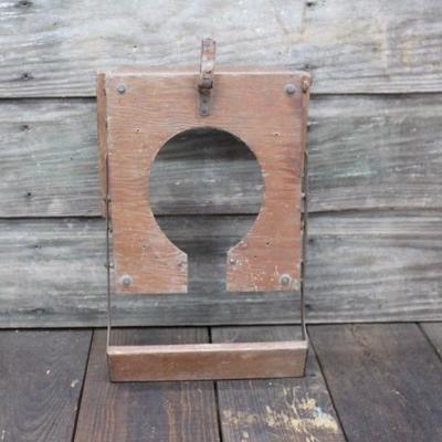 Antique potty seat