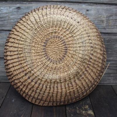 Vintage Native American Pine Needle Basket