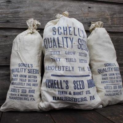 Vintage Seed Sacks