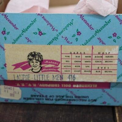Madam Alexander "Laurie Little Men" Doll
