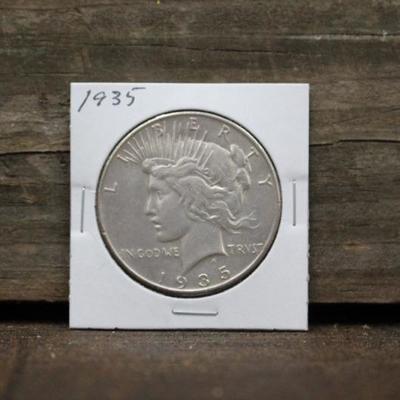 Key Date 1935 Peace Dollar