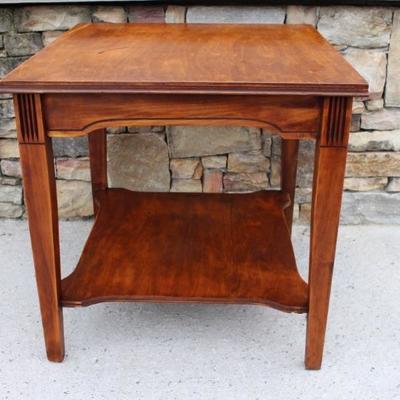 Wood table