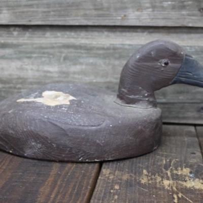 Antique Hand-Carved Duck Decoy