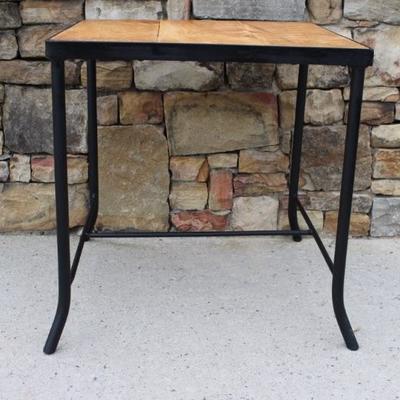 Iron & wood table