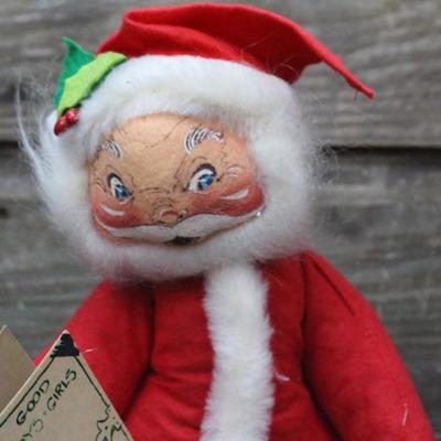 1971 Amalee Dolls Santa w/ Bag