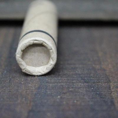 Unsearched Window Wrapped Roll Wheat Pennies