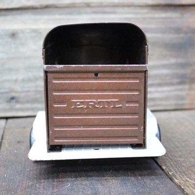70's ERTL Pressed Steel Int'l Scout Pick-Up w/ Horse Trailer