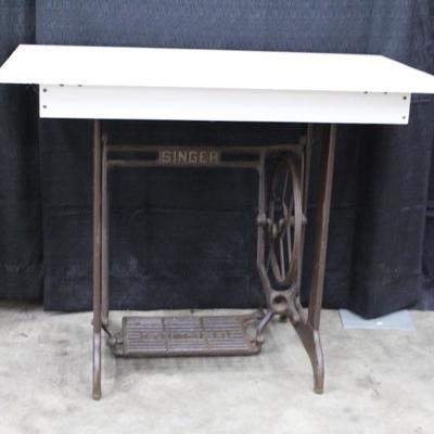 Vintage Singer Sewing Table w/ New Tabletop