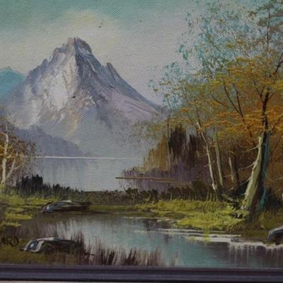 European Mountain Scene