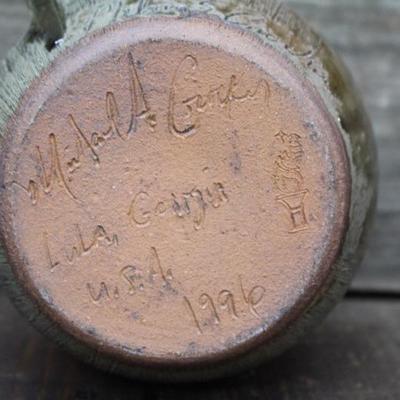 Crocker Wagon Scene Pitcher