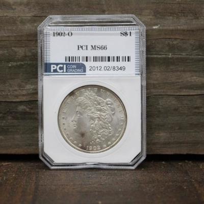 1902-O MS66 Morgan Dollar (Toned)