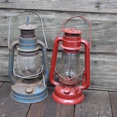 2 Vintage Lanterns