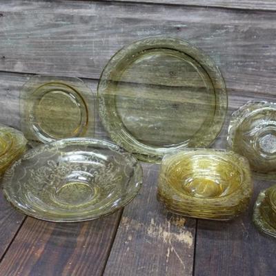 Madrid Amber by Federal Glass