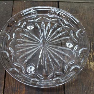 Crystal platter