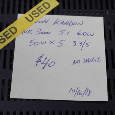 Harman/kardon receiver