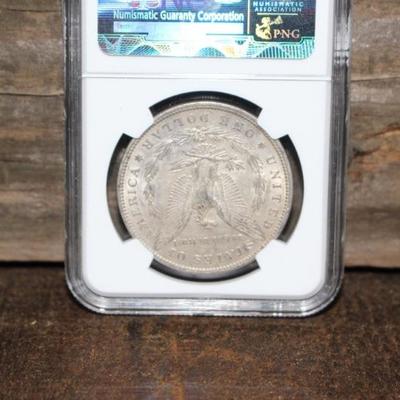 1897-O AU55 Morgan Dollar