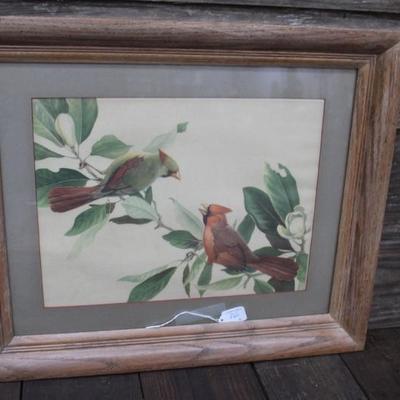 Cardinals Watercolor Painting